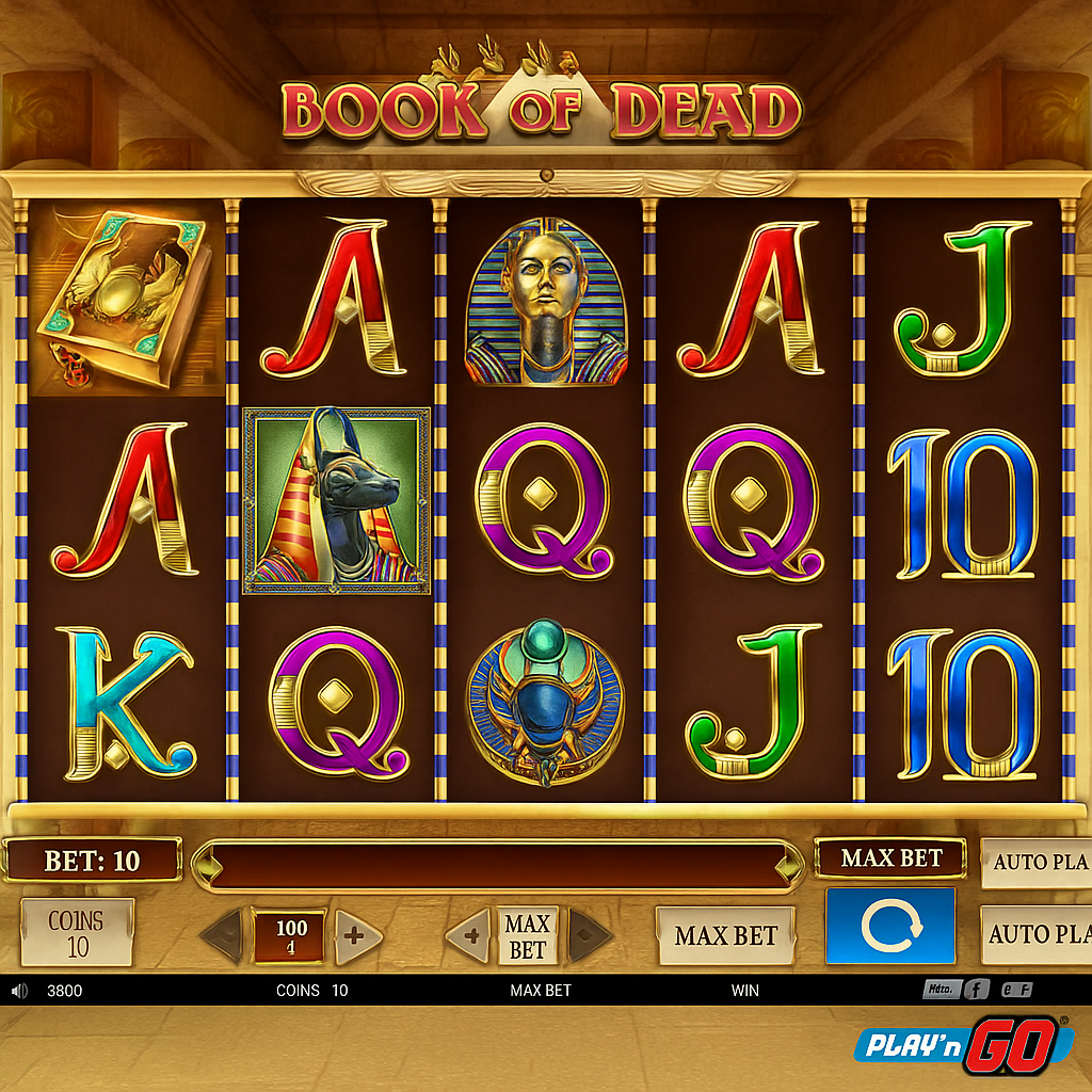 Mostbet - Book of Dead Slot - High RTP Game
